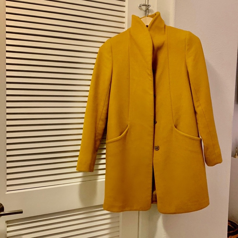 Aritzia Wilfred Wool Cocoon Coat XS